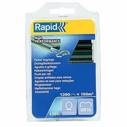 Rivestito in plastica verde hogrings per uso con la rapida Fp20 e pinze legatrici fp216 Ideale per recinzioni di fissaggio su ...