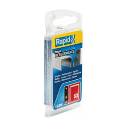 Rapid - Graffe a filo fine n°53 con punte da 4 mm, confezione 1620 pz
