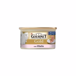 Il tuo gattino ama scoprire ogni giorno diverse consistenze e sapori. Ecco perchè Gourmet Gold ha creato Mousse per Gattini, ...