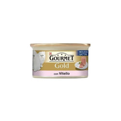 Gourmet Gold Mousse Kitten con Vitello per Gattini da 85 gr