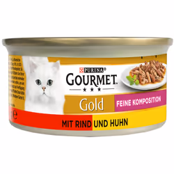 GOURMET 3222270493864 cibo umido per gatti 85 g