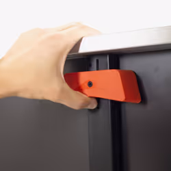 Cornilleau 500X tavolo da ping pong Mobile a rotelle (2 piani del tavolo e 1 telaio) Nero - Vista aggiuntiva 4
