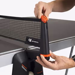Cornilleau 500X tavolo da ping pong Mobile a rotelle (2 piani del tavolo e 1 telaio) Nero - Vista aggiuntiva 6