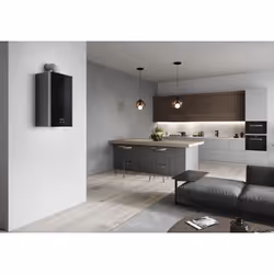 Ariston ALTEAS ONE+ NET 35 Verticale Senza serbatoio (istantaneo) Sistema di caldaia combinato Nero - Vista aggiuntiva 5