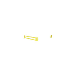 Traversa di protezione telescopica acciaio giallo - Mottez