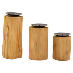 Aubry Gaspard DBO 390 S set of 3 candelabro