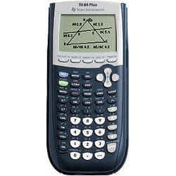 Texas Instruments TI-84 Plus calcolatrice Tasca Calcolatrice grafica Blu, Argento