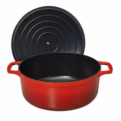 CHASSEUR PUC472058 teglia da forno 2,5 L Rotondo Ghisa Pirofila casseruola - Vista aggiuntiva 3