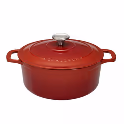 CHASSEUR PUC473258, Pirofila casseruola, Rotondo, Ghisa, 10 persona(e), Ceramica, Alogena, Gas, Induzione, Terracotta
