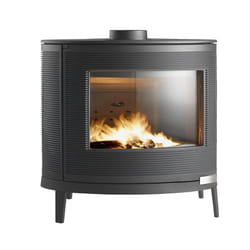 Invicta P647844 camino Interno Caminetto freestanding A legna Antracite