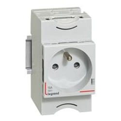 Legrand 004280 presa energia Tipo E Grigio