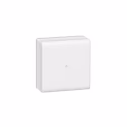La scatola di derivazione a superficie quadrata "DLPlus" per cornice 75x75x35mm in plastica bianca è la soluzione pratica e v ...