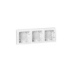 Legrand - Cornice 3 elementi bianco Oteo 086093