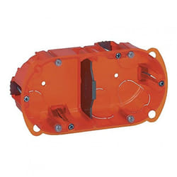 Legrand - Scatola da incasso batibox 2 colonne multimateriale profondità 40 mm