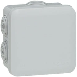 Scatola di derivazione IP55 65x65x40 mm grigia Legrand