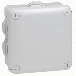Scatola di derivazione IP55 105x105x55 mm grigia Legrand