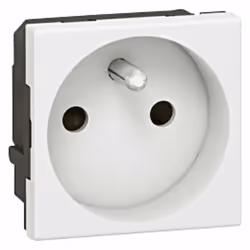 La presa da superficie unisce design e sicurezza grazie alla sua base retrattile che impedisce l'accumulo di polvere. Conness ...