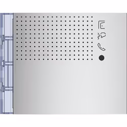 Legrand Sfera Modular Entrance Panel Speaker Module Front Cover Silver