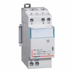 Legrand 413091, 230 V, 8 V, 1 A, Bianco, Plastica, CE