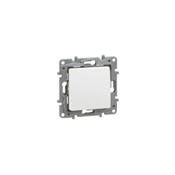 664701 Interruttore o deviatore nichelato - 10 assi - 250 v - puro - Legrand