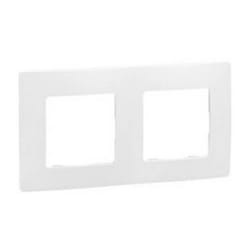 665002 - Piastra a 2 posizioni - Bianco puro - Legrand