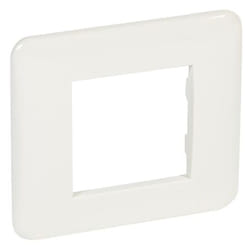 Placca Legrand Serie Cross 2 Posti Bianca 680531