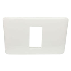Placca Legrand serie Cross 1 posto bianca 680541