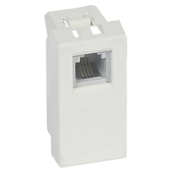 Legrand - Presa telefonica Vela RJ11 bianca 687025