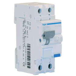 Hager - Magnetotermico Differenziale 1P+N 16A 4.5kA 30mA curva c tipo ac 2M ADC816H