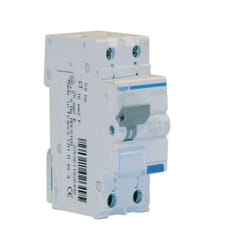 Hager - interruttore automatico differenziale modulare 1pn 30ma ac 10a 6ka c 2 moduli