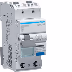 Hager ADS910D, Dispositivo a corrente residua
