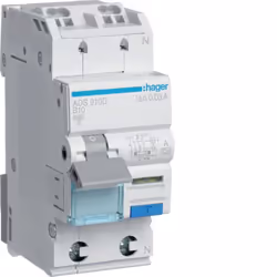 Hager ADS910D interruttore automatico Dispositivo a corrente residua 2 modulo/moduli