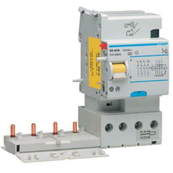 Hager - blocco differenziale tipo ac, per interruttore automatico series m e n 4 poli 63a 30 bf464n