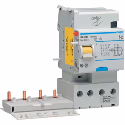 Blocco differenziale tetrapolari 4 Poli da associare agli interruttori automatici magnetotermici modulari. L'accoppiamento è ...