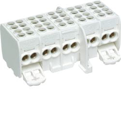 Hager KH25C morsettiera 5P Bianco