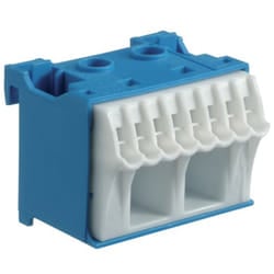 Hager KN10N morsettiera Blu, Bianco