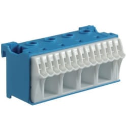 Hager KN18N morsettiera Blu, Bianco