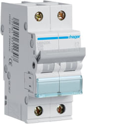 Hager MBN206 interruttore automatico 2P
