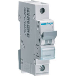 Hager - MCN116 Interruttore magnetotermico 1 polo 16 a