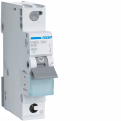 Hager MBS106, Tipo B