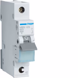 Hager MBS125, Tipo B