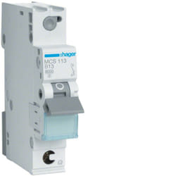 Hager MCS113 interruttore automatico Tipo C 1 1 modulo/moduli