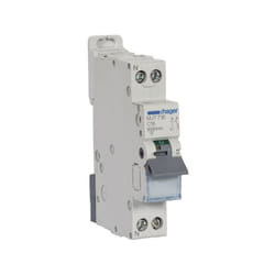 Hager - Disjoncteur 1P n 4.5-6kA courbe C-16A : MJT716