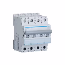 Interruttore Automatico Magnetotermico Numero di Poli : 4 Protetti Corrente : 63 A Potere di interruzione : 6 Ka Curva C Ingo ...