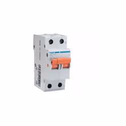 Interruttore automatico magnetotermico 1P+N con corrente nominale di 10A. Questo accessorio curva C ha una tensione di 230/40 ...