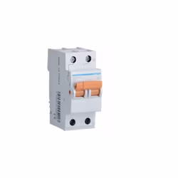 Interruttore automatico magnetotermico 1P+N con corrente nominale di 20A. Questo accessorio curva C ha una tensione di 230/40 ...