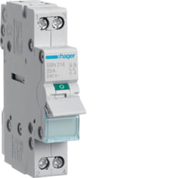 Hager SBN216 interruttore automatico 2 1 modulo/moduli