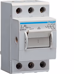 Hager SH363N, 3P, Grigio, 400 V, 50 - 60 Hz, 43,8 mm, 77 mm