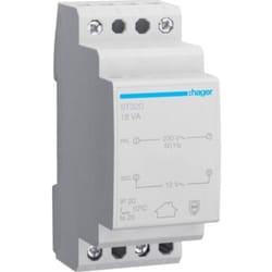 Hager - ST320 Trasformatore di sicurezza 12 v 1.5 a