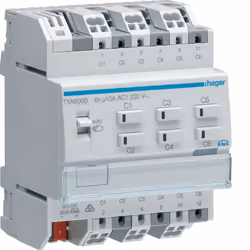 Hager TXA606B, Grigio, IP20, -5 - 45 °C, 90 mm, 1 pz